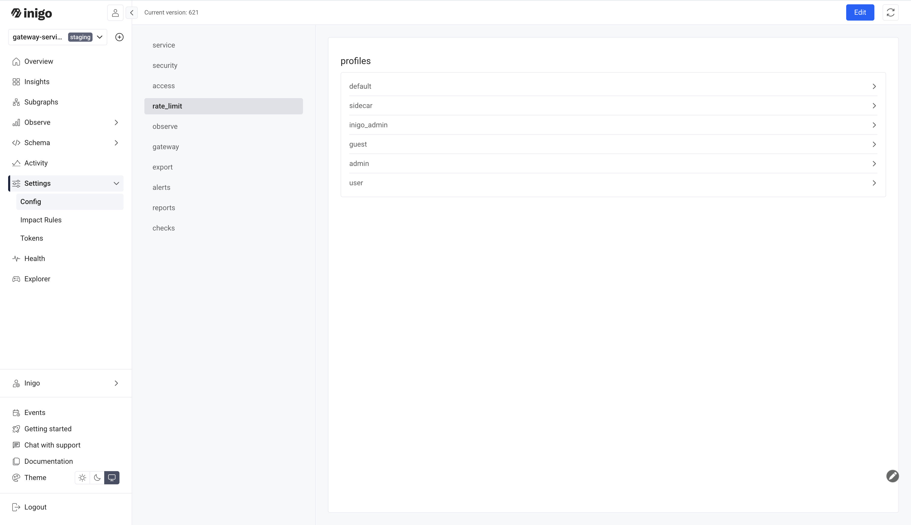 Configuration Kinds in UI